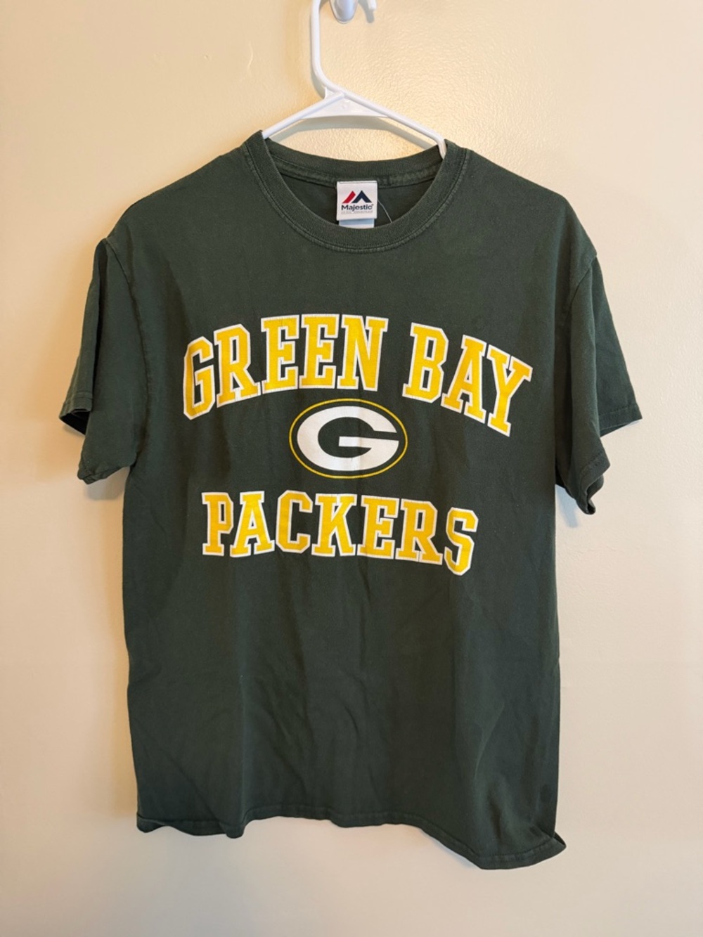 Majestic Green Bay Packers Tee - Dark Green & Yellow